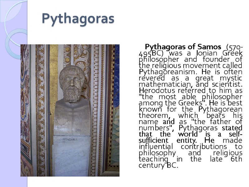 Pythagoras             